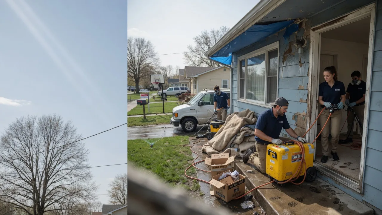 Basement Flood Cleanup in Channing, TX near me
